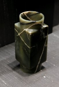 British Museum Chinese jade Late Neolithic period Cong 11022019 1447