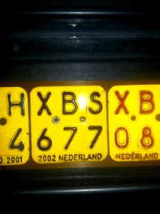 Bromfietsplaatje 2002