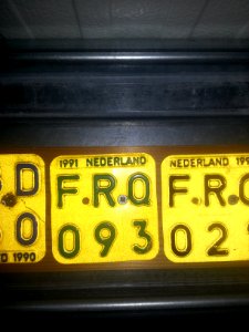 Bromfietsplaatje 1991