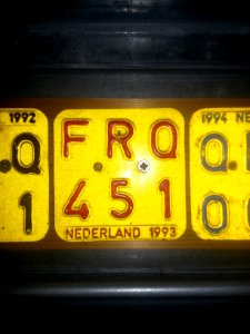 Bromfietsplaatje 1993