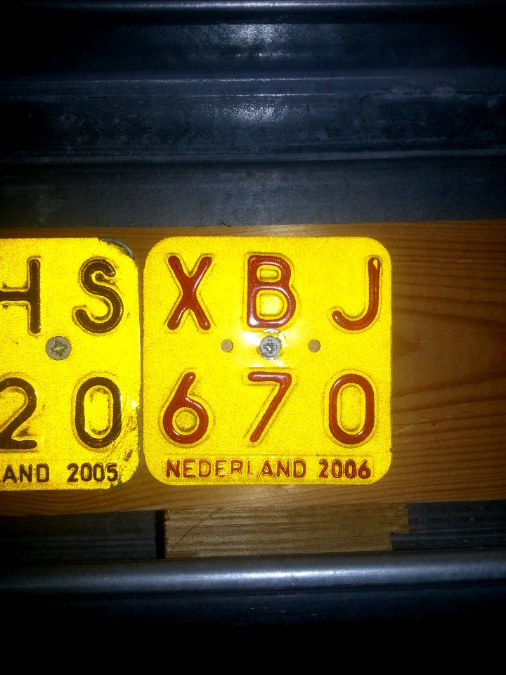 Bromfietsplaatje 2006