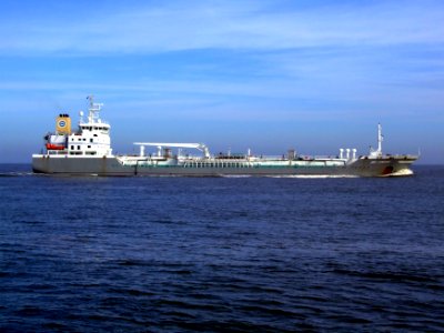 Bro Sincero p5 approaching Port of Rotterdam, Holland 08-Mar-2007