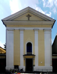 Brixen, Kirche der Congregatio Jesu, Ostseite, 1