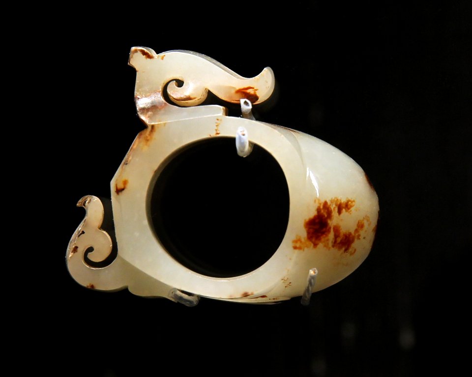 British Museum Chinese jade Eastern Zhou or Han dynasty Archer's ring 11022019 1593