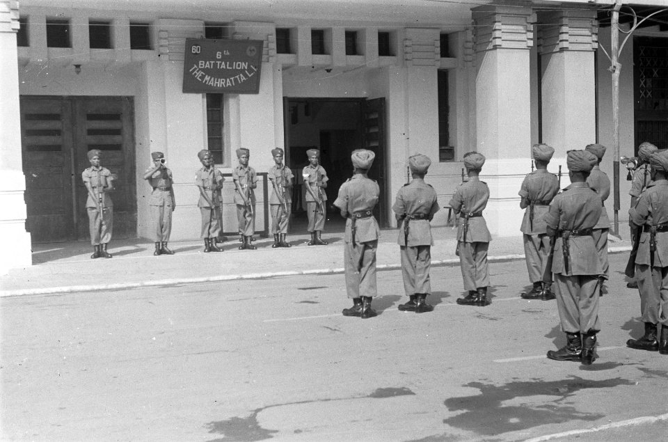 Brits-Indiërs van het 6th Battalion the Mahratta Light Infantry, Bestanddeelnr 100A-1-1