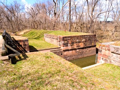 Broad Run Trunk from Downstream on Chesapeake and Ohio canal