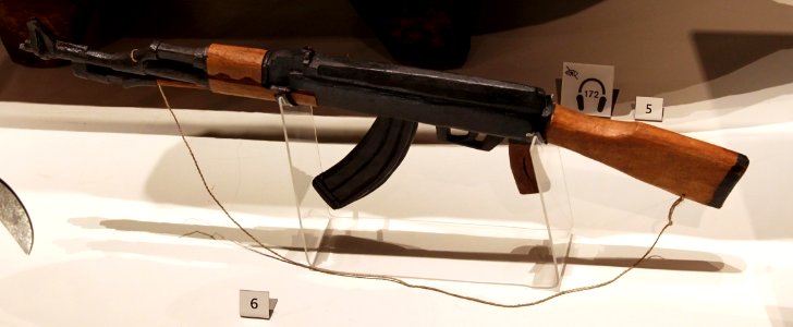 British Museum Room 25 AK-47 Wood 17022019 4908 photo