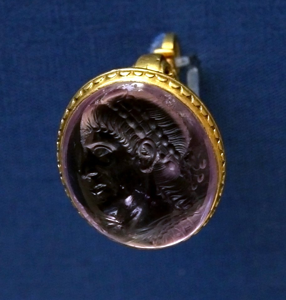 British Museum Roman Empire 18022019 Amethyst Constantius II 5828