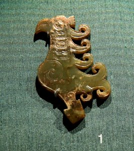 British Museum Chinese jade Shang dynasty Plumed bird finial 11022019 1498