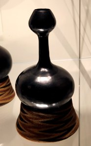 British Museum Room 25 Burnished pottery vessel from Uganda 19th century 1 17022019 4857