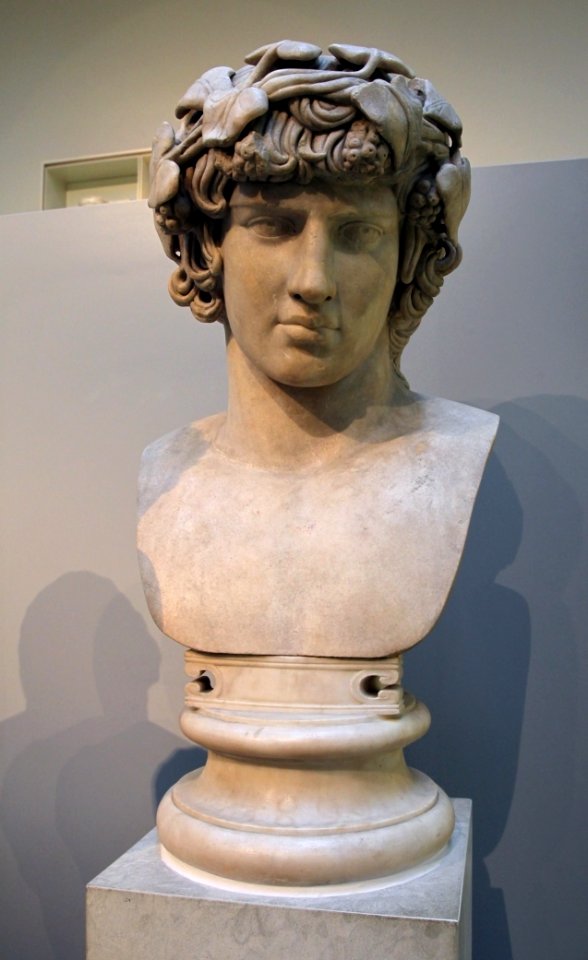 British Museum Roman Empire 18022019 Marble bust of Antinous 5863