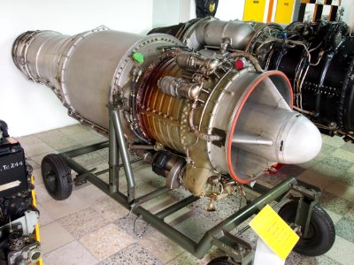 Bristol Siddeley Orpheus 803 (1958) used in FIAT G91, at Flugausstellung Hermeskeil, pic3