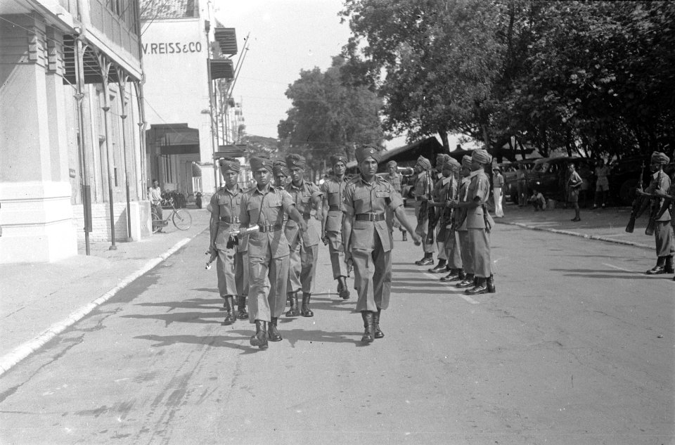 Brits-Indiërs van het 6th Battalion the Mahratta Light Infantry, Bestanddeelnr 100A-1-3