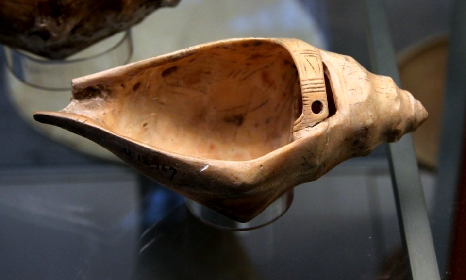 British Museum Middle East 14022019 Shell pouring vessel Ur 3721