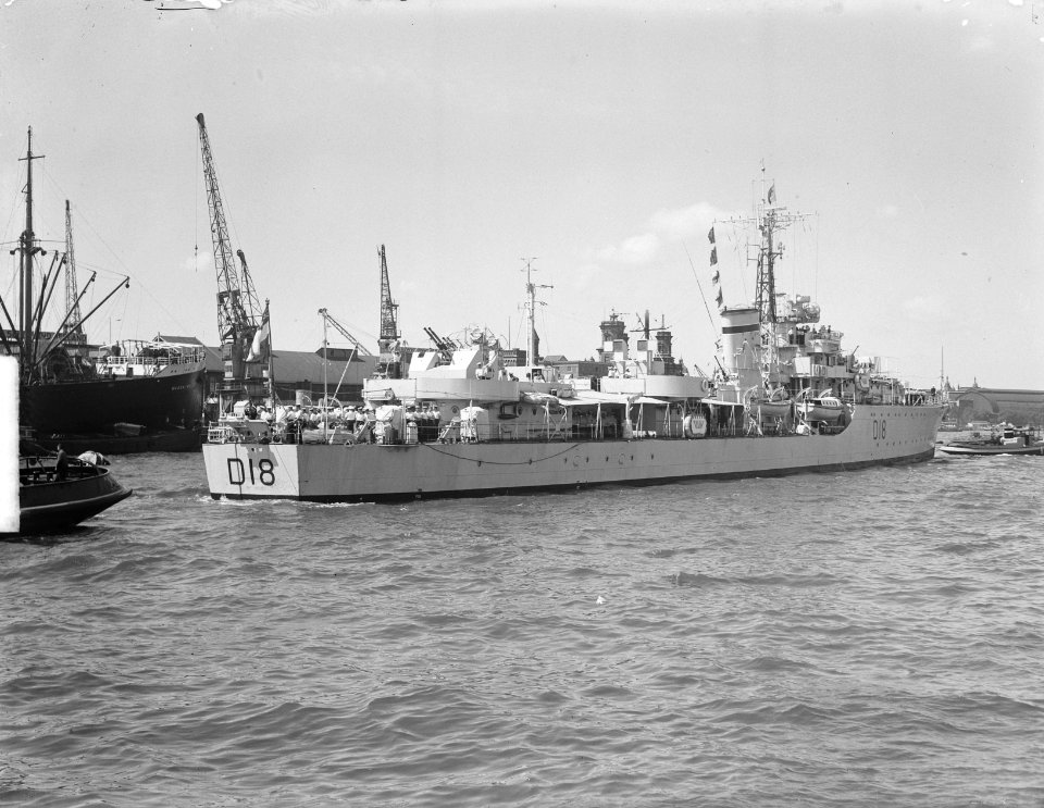 Britse torpedoboot jam St Kitts vooruit, Bestanddeelnr 904-0760