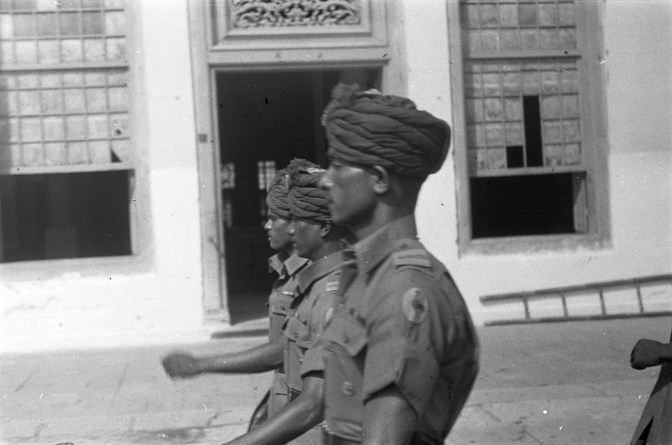 Brits-Indiërs van het 6th Battalion the Mahratta Light Infantry, Bestanddeelnr 100A-1-5