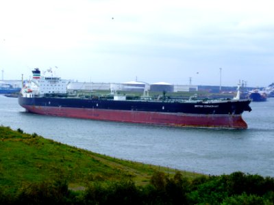 British Cormorant p3 leaving Port of Rotterdam, Holland 14-Jul-2007 photo