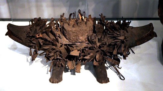 British Museum Room 25 Nkisi Dog Kongo people 19th century 17022019 4975