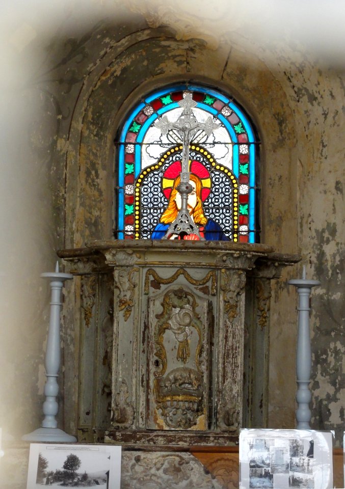 Bruley (Meurthe-et-M.) chapelle (église) Saint-Martin XIIe MH (04)