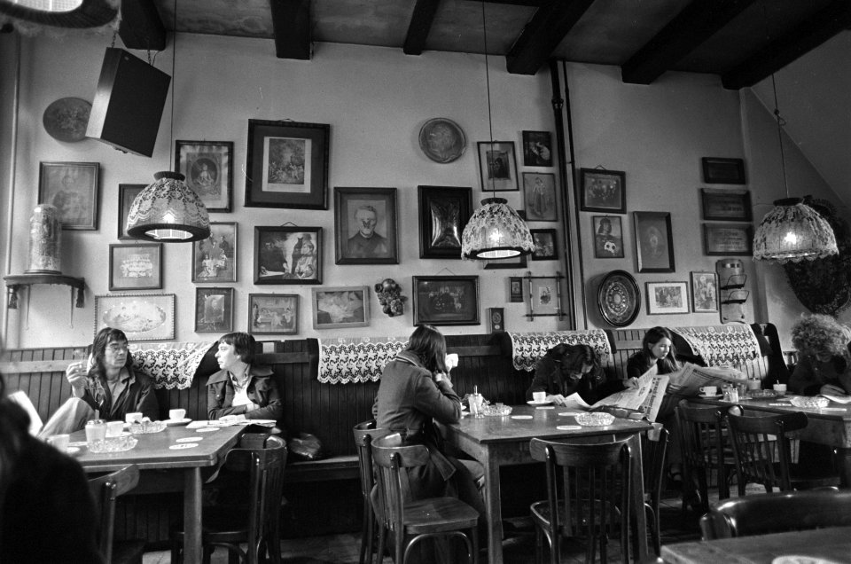 Bruine cafes in Amsterdam nr 6, 7 cafe De Prins , Prinsengracht, Bestanddeelnr 927-5467