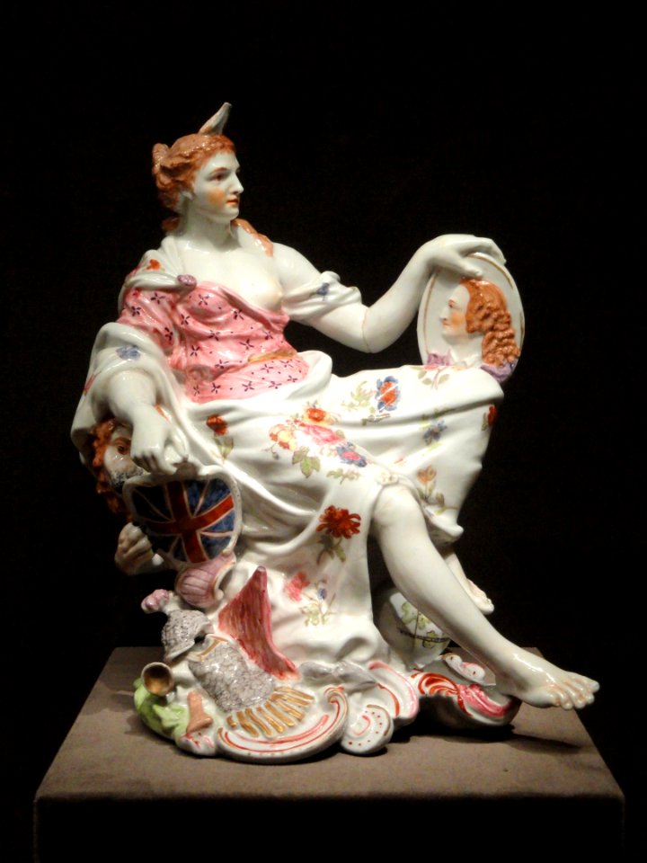 Britannia, about 1756, Longton Hall Porcelain - Cleveland Museum of Art- DSC08891