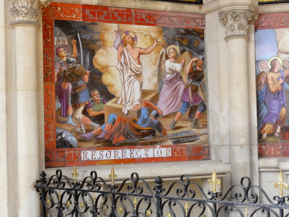 Bruley (Meurthe-et-M.) chapelle du Rosaire, mystère 11