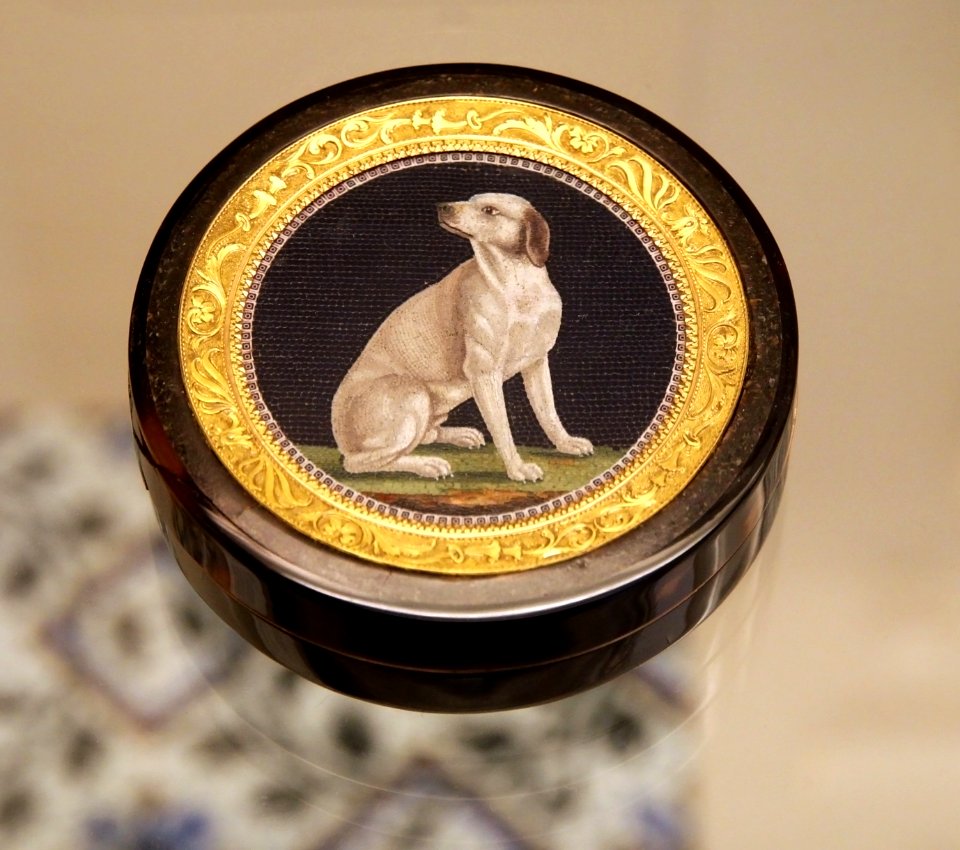 British Museum Micromosaics Seated dog 21022019 7926