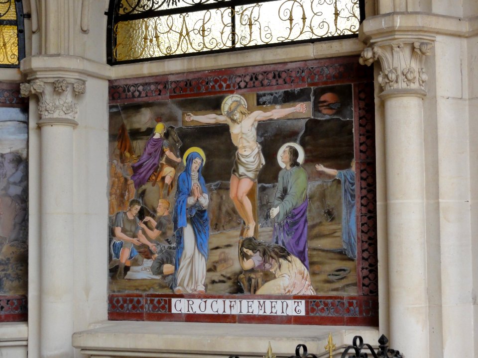 Bruley (Meurthe-et-M.) chapelle du Rosaire, mystère 10