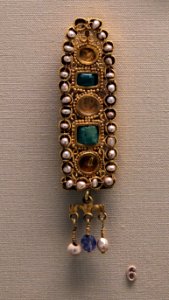 British Museum Roman Empire 18022019 Gold hair-ornament GR 1903.7-17.3 Jewellery 2866 ORI 5882 photo