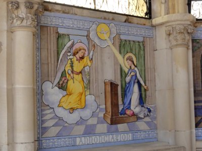 Bruley (Meurthe-et-M.) chapelle du Rosaire, mystère 01