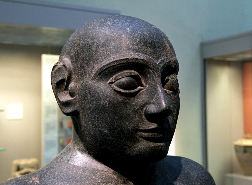British Museum Middle East 14022019 ME 122910 Statue of Gudea 3 3694
