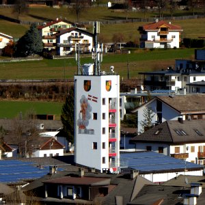 Bruneck, Feuerwache von Südwesten, 1