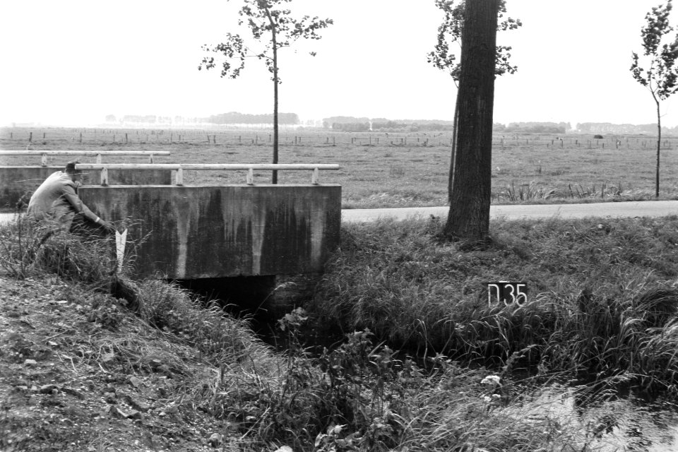 Brug bij Dreumel (ruilverkaveling Land van Maas en Waal), Bestanddeelnr 170-2256