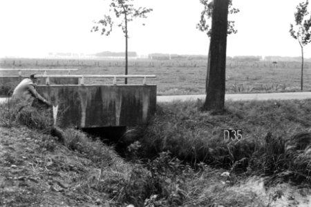 Brug bij Dreumel (ruilverkaveling Land van Maas en Waal), Bestanddeelnr 170-2256