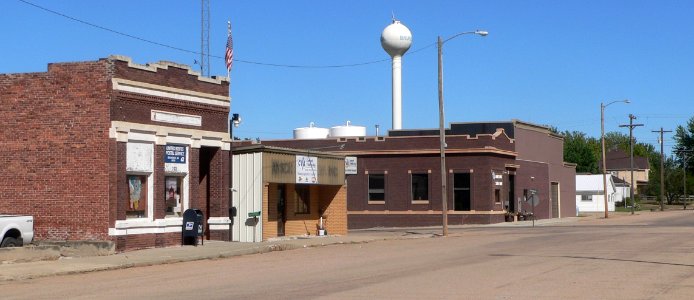 Brunswick, Nebraska downtown 1