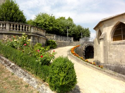 Bruley (Meurthe-et-M.) chapelle du rosaire et montée à la nlle grotte de Lourdes