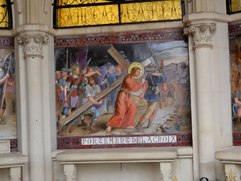 Bruley (Meurthe-et-M.) chapelle du Rosaire, mystère 09