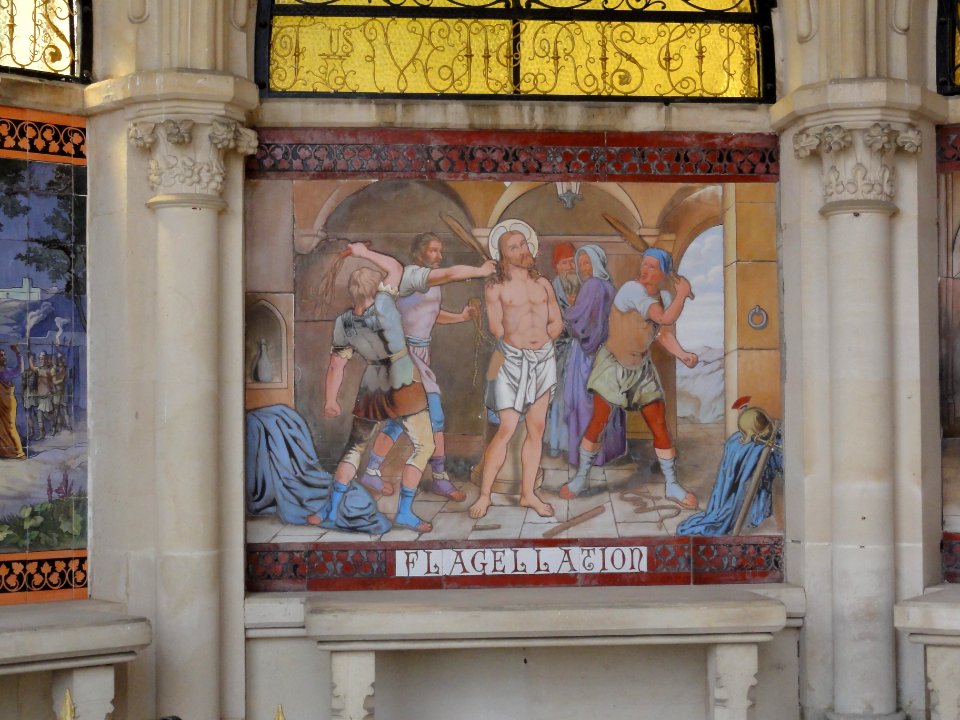 Bruley (Meurthe-et-M.) chapelle du Rosaire, mystère 07