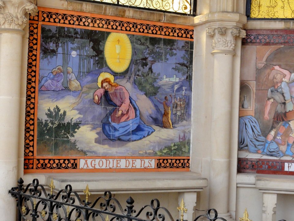 Bruley (Meurthe-et-M.) chapelle du Rosaire, mystère 06