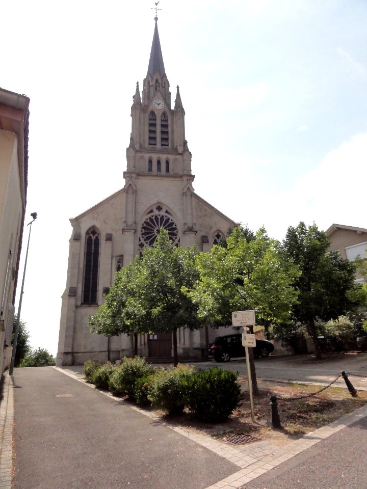Bruley (Meurthe-et-M.) Église Saint-Martin XIXe (01)