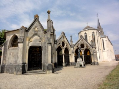 Bruley (Meurthe-et-M.) Église Saint-Martin XIXe et chapelle du Rosaire