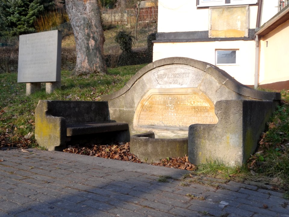 Brunnen Ritterstein in Arnstadt
