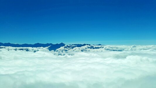 Nepal sky and cloud mountain and cloud