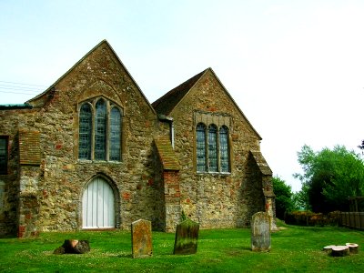 Brookland church, west end