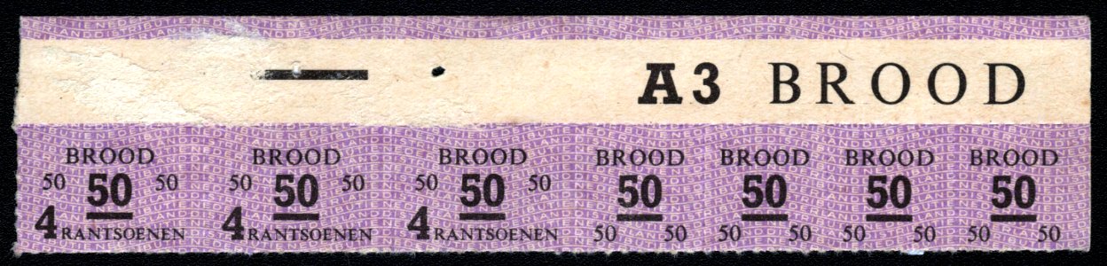 Brood distributiebonnen