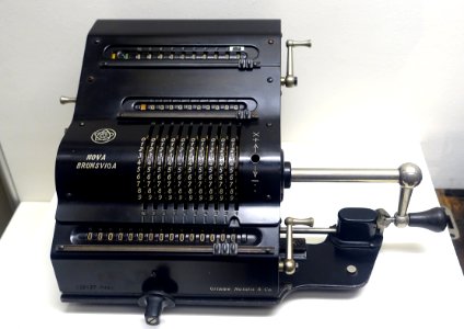 Brunsviga Nova II calculator, Braunschweig, 1926 AD - Braunschweigisches Landesmuseum - DSC04901 photo