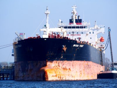Brook Tout (ship, 2007) IMO 9314181 - Callsign A8NC2, Port of Amsterdam