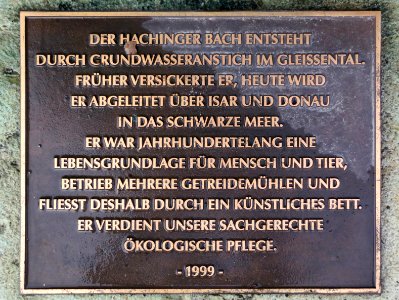 Bronze Hachinger Bach 14