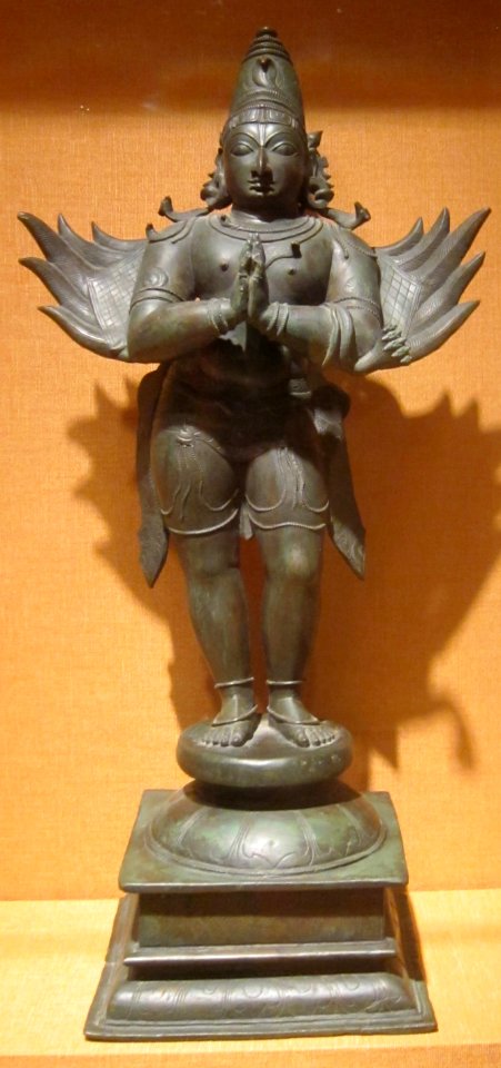 Bronze Garuda from Mysore, Karnataka, India, 17th century, Honolulu Academy of Arts