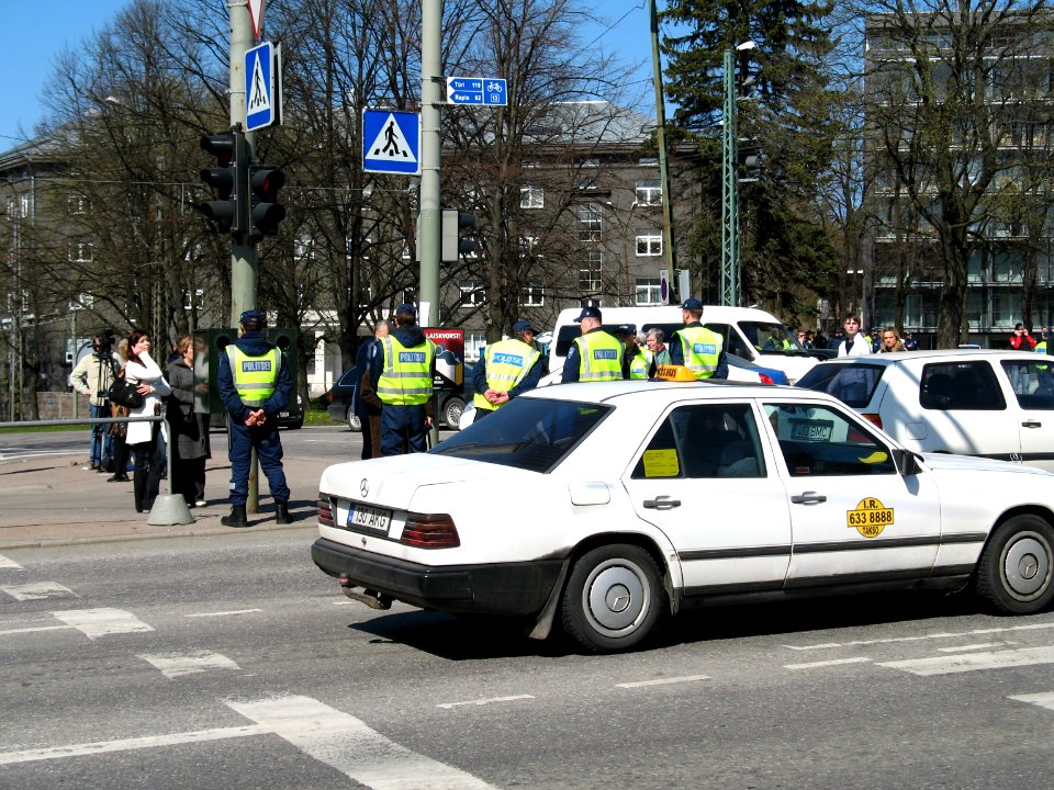 Bronze Soldier and Estonian Police